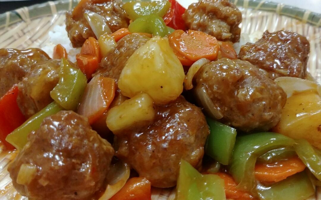 Sweet & Sour Pork Meatballs