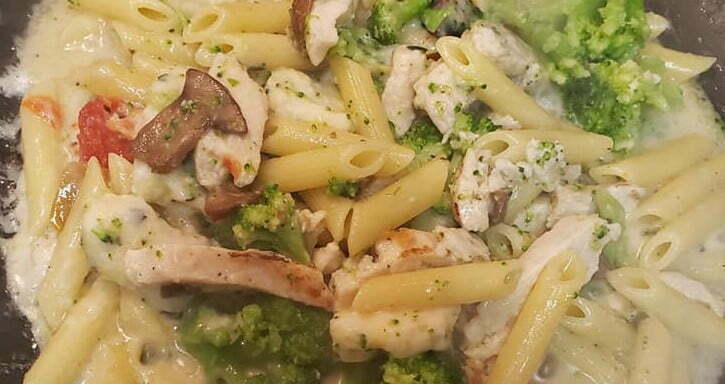 Broccoli Chicken Alfredo Pasta Recipe