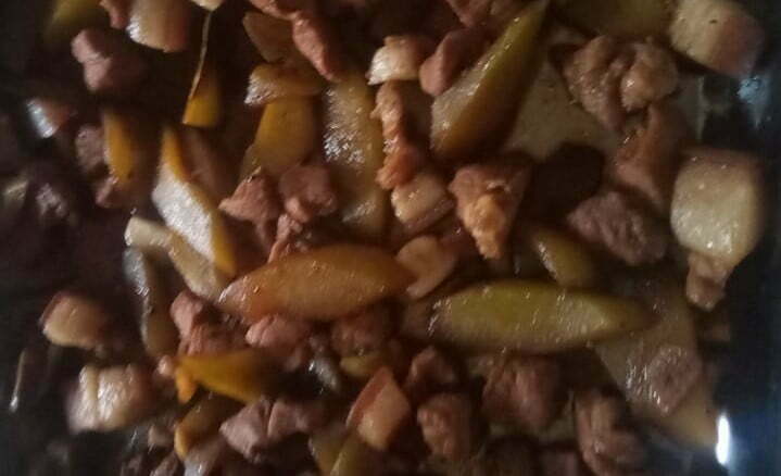 Adobong Baboy sa Sayote