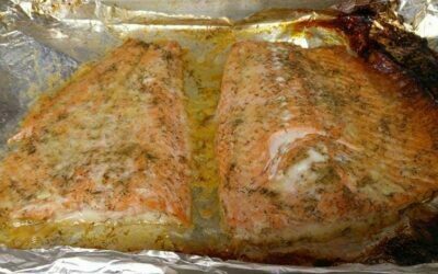 Baked, Glazed Salmon Recipe