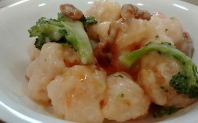 Honey Walnut Shrimp with Broccoli