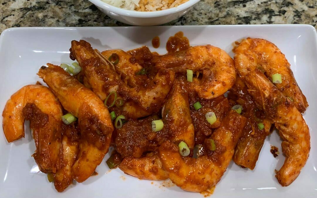 Janis’s Garlic Shrimps with Crab Paste(Taba ng Talangka)