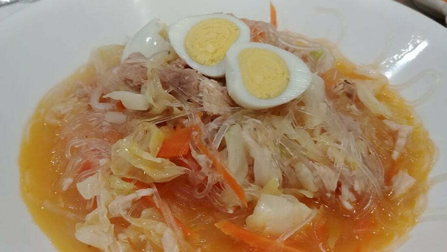 Vermicelli Soup, Sotanghon Soup, Sinabawang Sotanghon